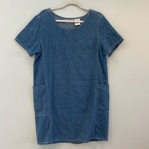 Women’s , Erica Classics, 100% cotton denim dress.
